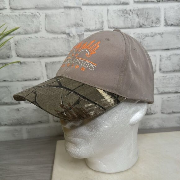 Buckmasters Nation Hat, Camo & Orange, Deer Hunter Cap - Picture 2 of 6